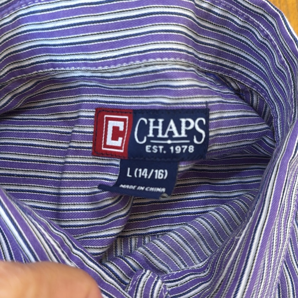 Chaps button down dress shirt - Picture 4 of 10